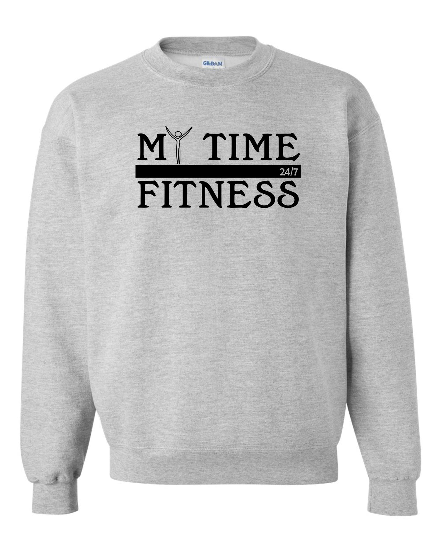 My Time Fitness Softstyle Crewneck Sweatshirt Sport Grey