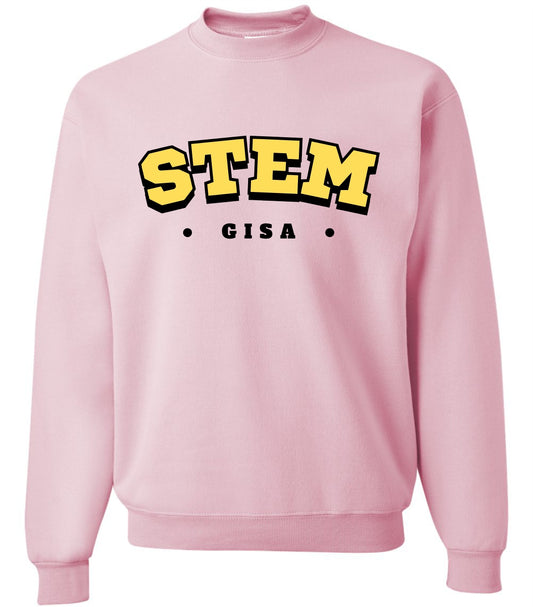 STEM Collegiate Crewneck - Pink