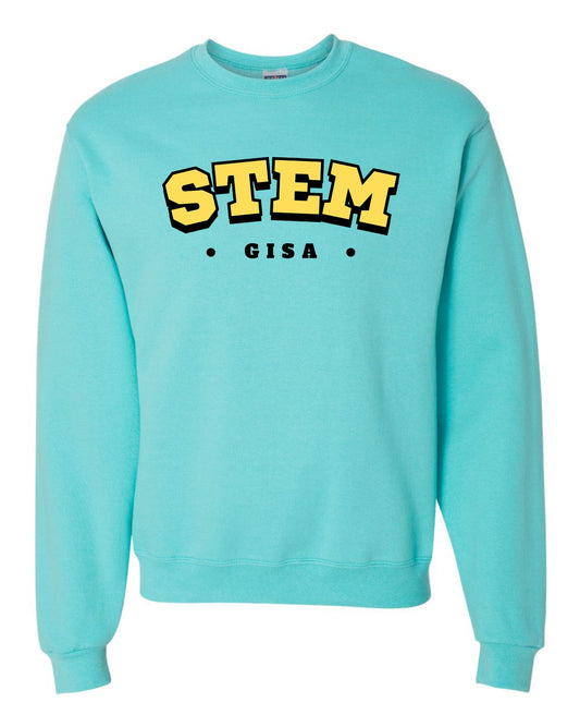 STEM Collegiate Crewneck - Scuba Blue