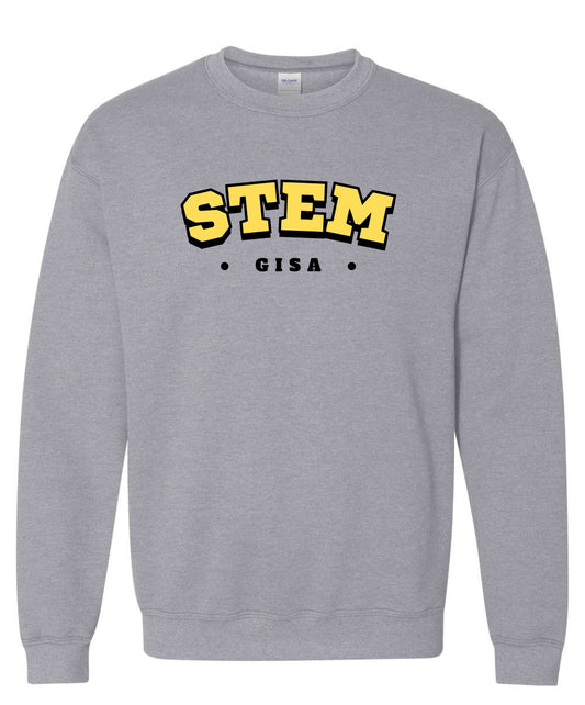 STEM Collegiate Crewneck - Sport Grey