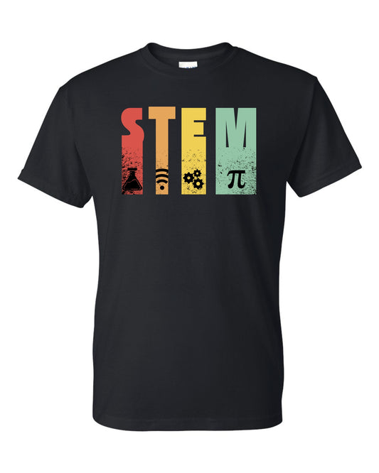 STEM Icon Tshirt - Black