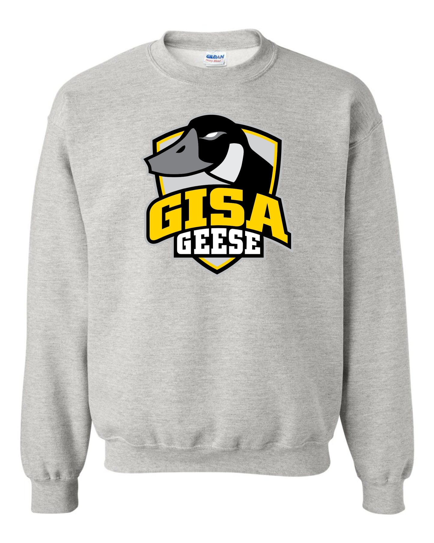 GISA Shield Crewneck - Black, Ash, or Gold
