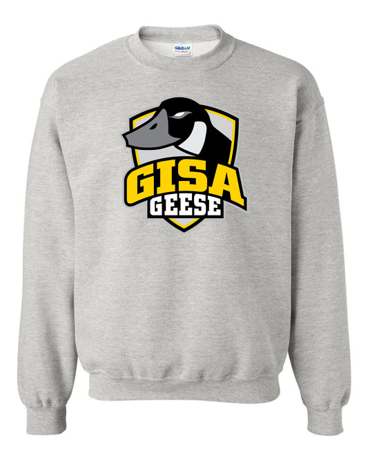 GISA Shield Crewneck - Black, Ash, or Gold