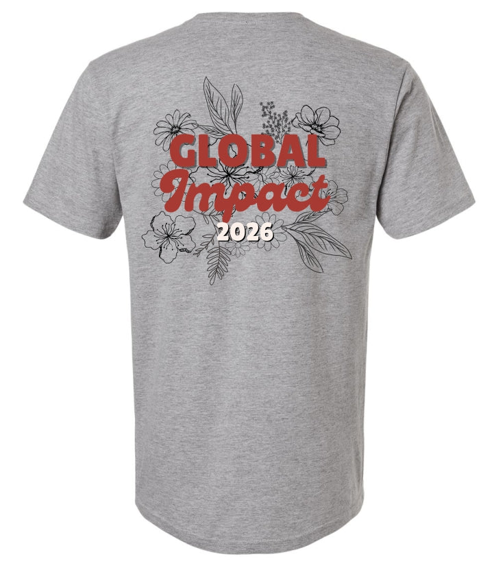 Global Impact Spring Fling SOFTSTYLE Tshirt- SPORT GREY