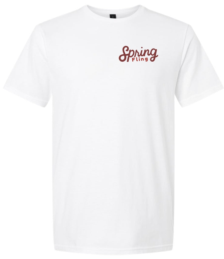 Global Impact Spring Fling SOFTSTYLE Tshirt- WHITE