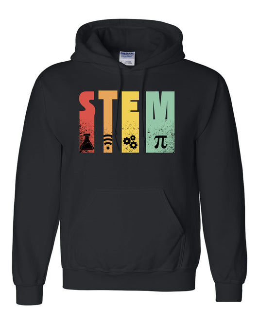 STEM Icon Hoodie - Black