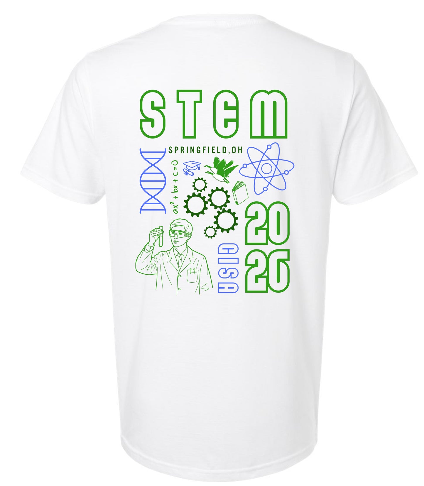 STEM Science Softstyle Tshirt - Sand or White