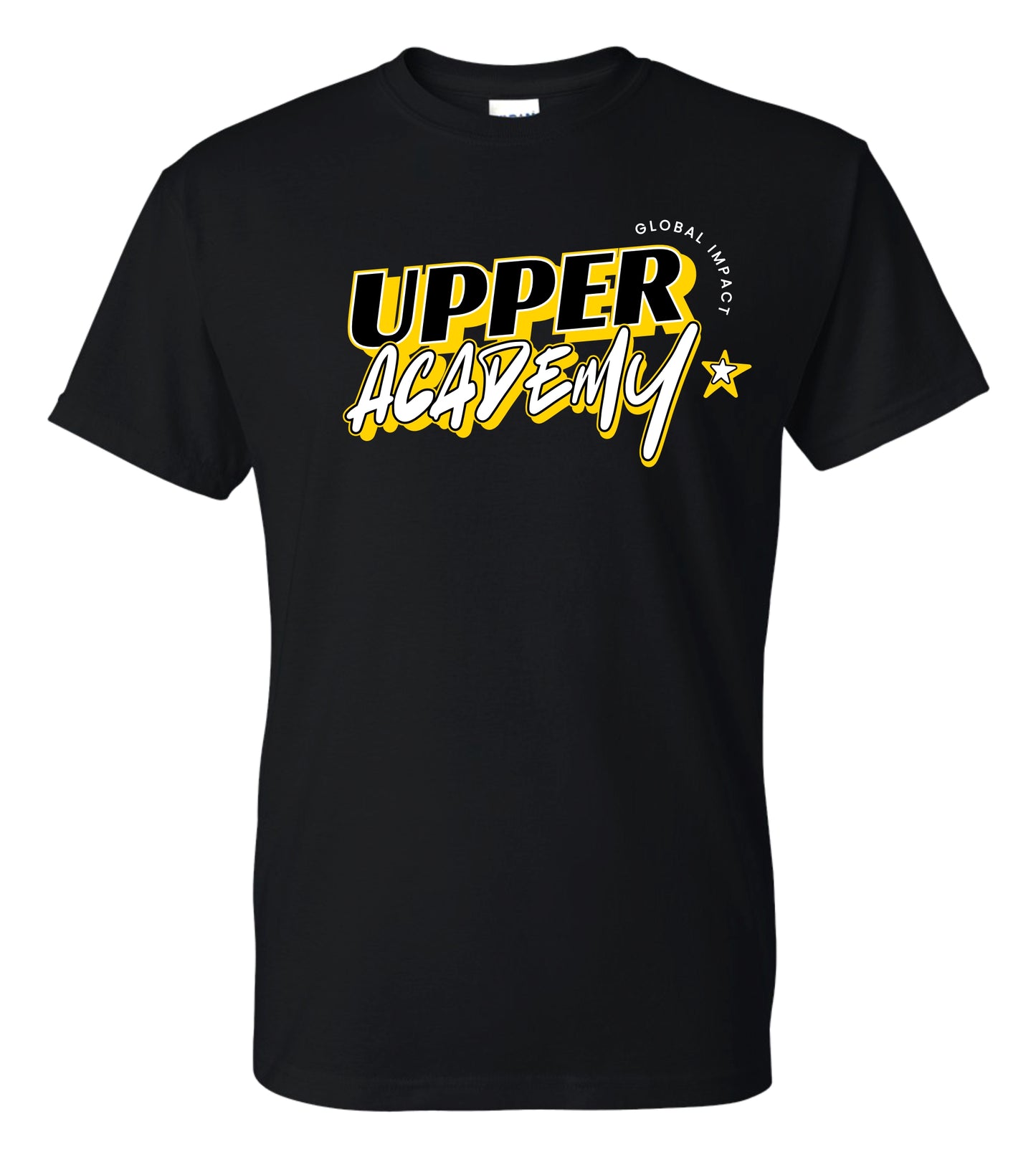 Upper Academy SoftStyle Tshirt - Black, Ash or Gold