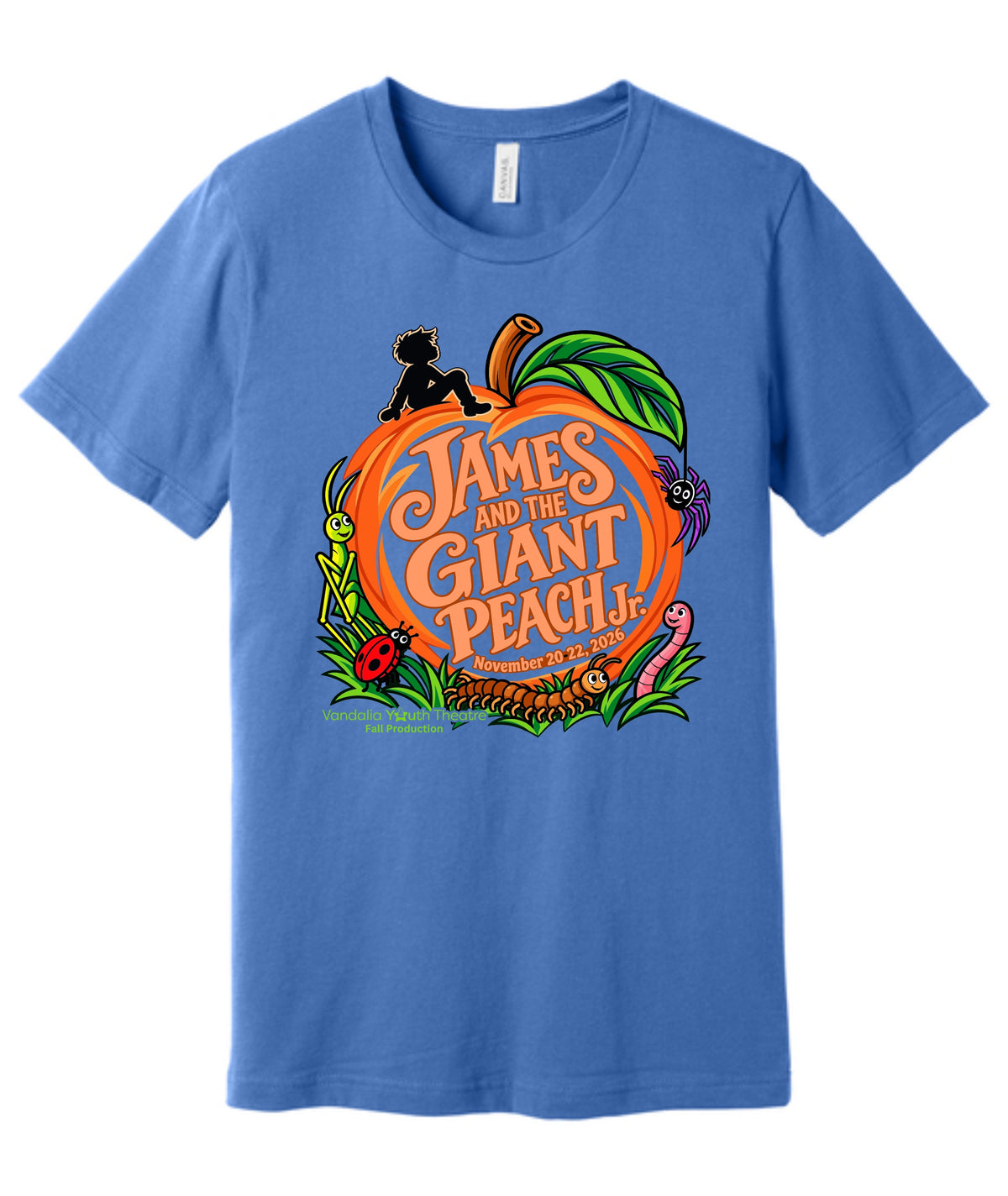 VYT 2026 Fall Cast T-Shirt - Peach Jr