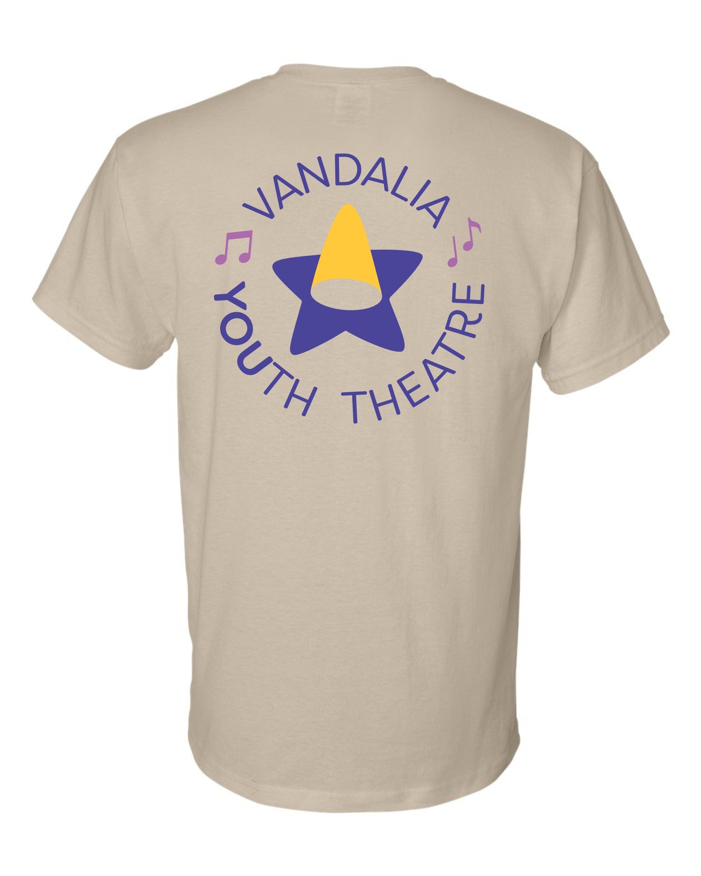 Vandalia Youth Theatre TShirt - Sand