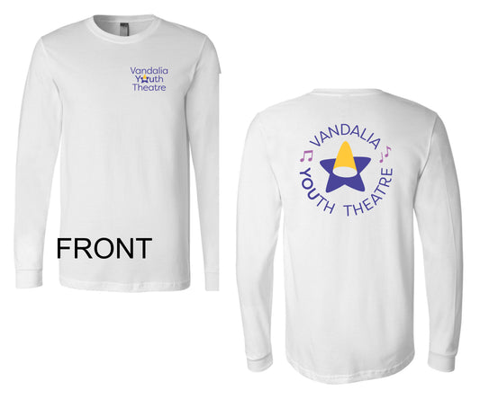 Vandalia Youth Theatre Circle Long Sleeve TShirt