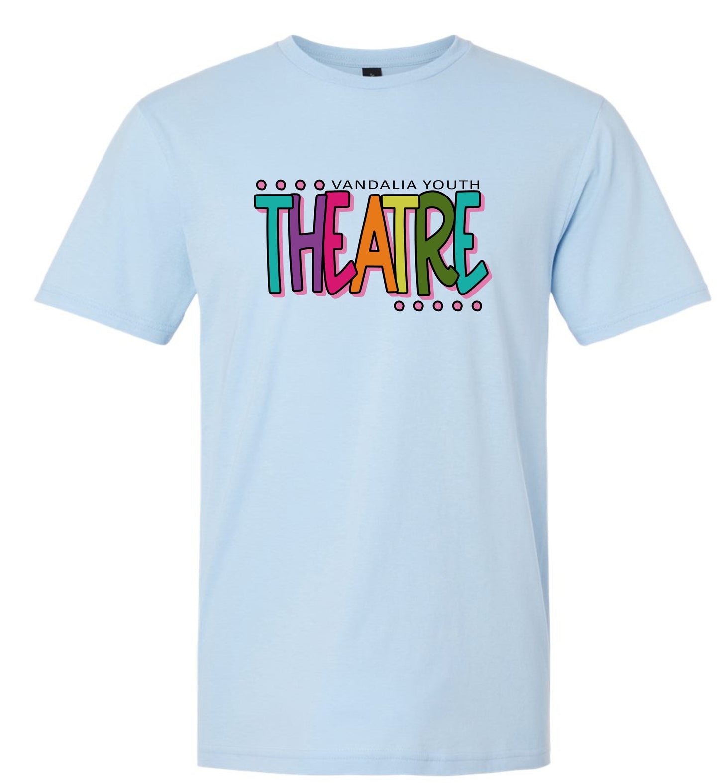 VYT Playful Softstyle Tshirt - LIGHT BLUE