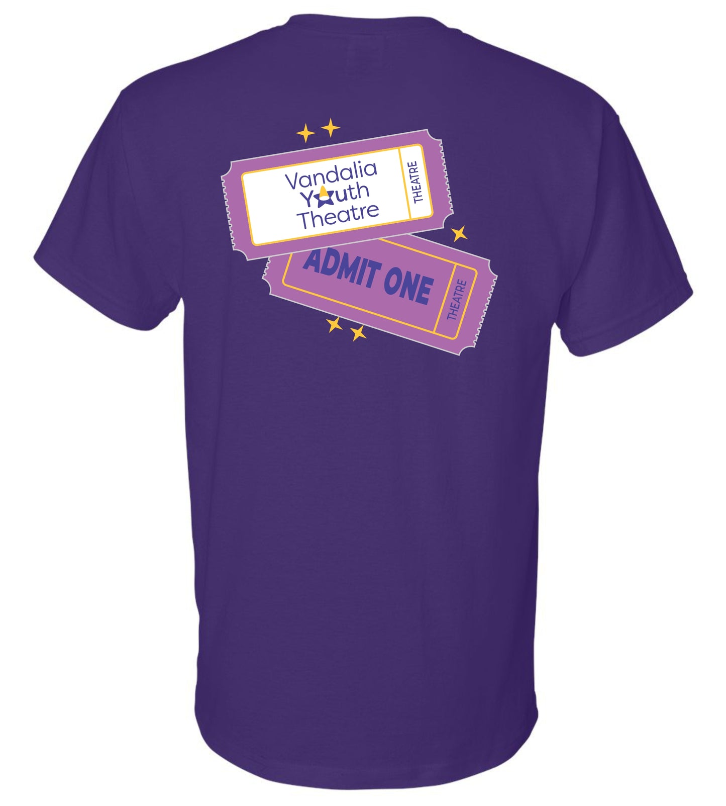 VYT Show Ticket TShirt - PURPLE