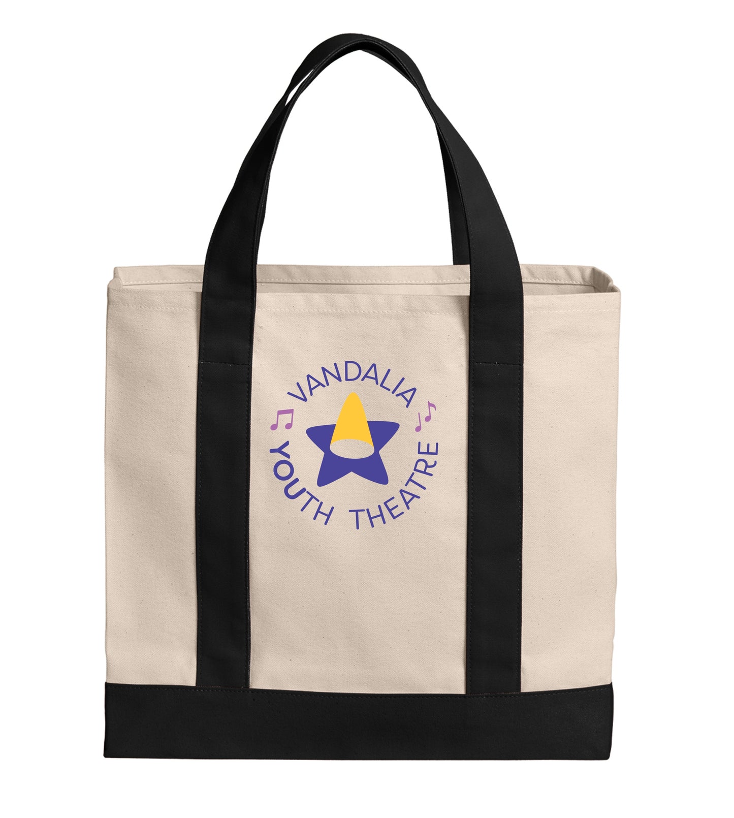 VYT Circle Logo Tote Bag